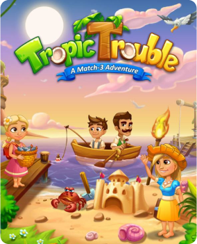 Tropic Trouble Match 3 Builder